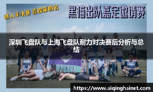 深圳飞盘队与上海飞盘队耐力对决赛后分析与总结